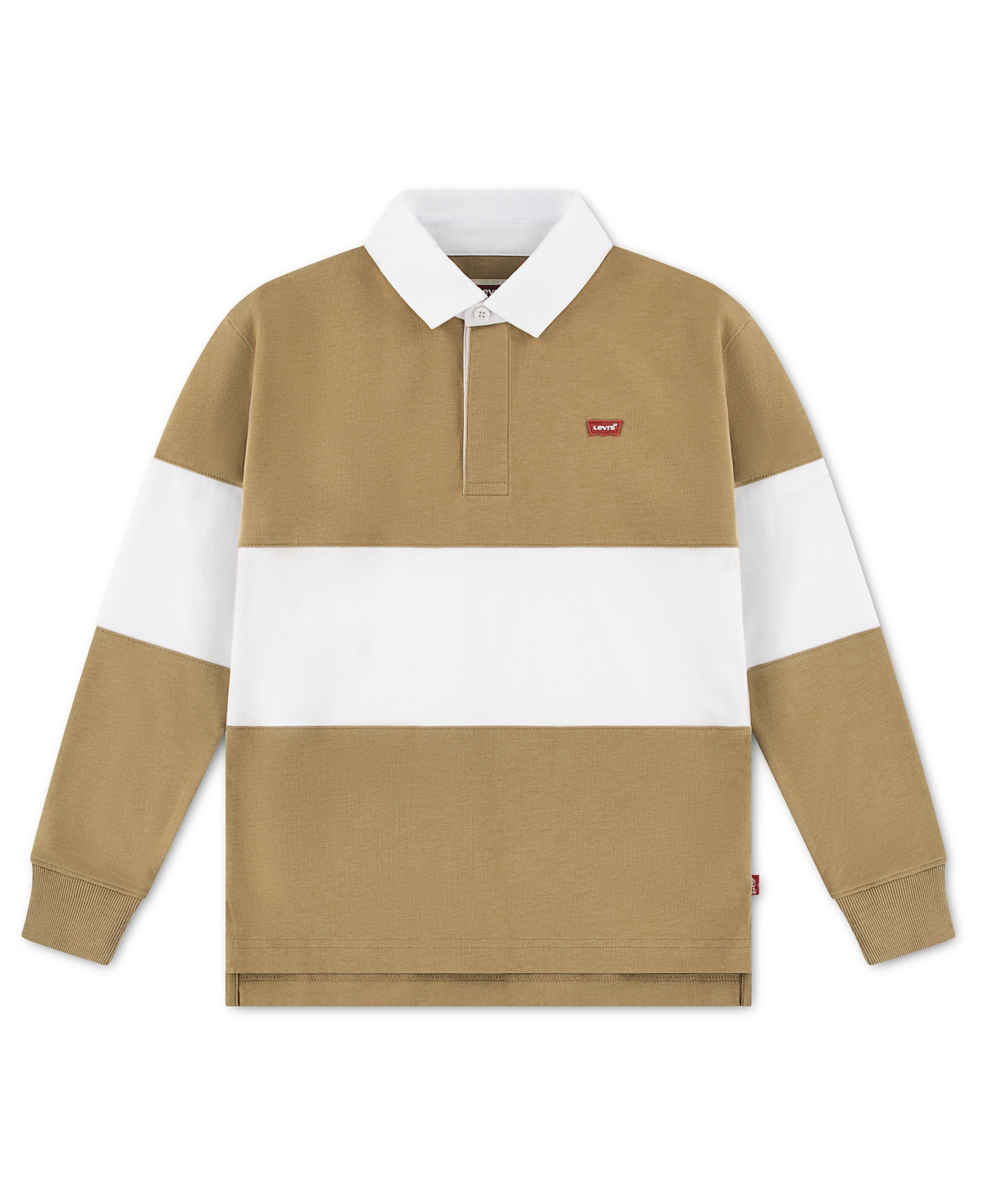 Levi's Boys' 8-20 Timeless Rugby Long-Sleeve Polo Shirt