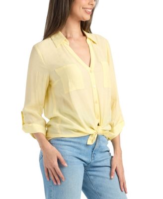 Women's Button-Up Collared Shirt