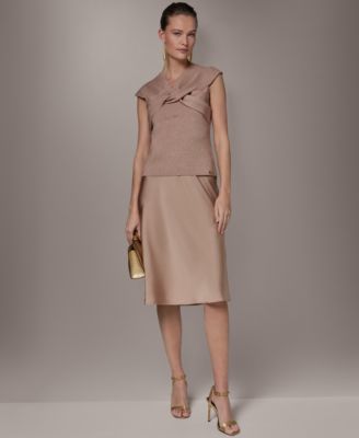 Women's Criss Cross V-Neck Sweater