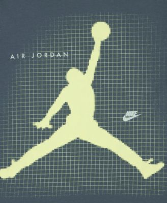 Boys' 8-20 Jumpman Grid Blur Crewneck T-Shirt
