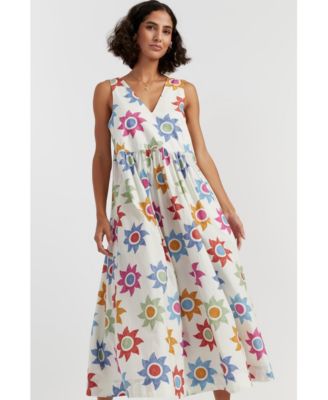 Women's Cotton Sol Summer Dress