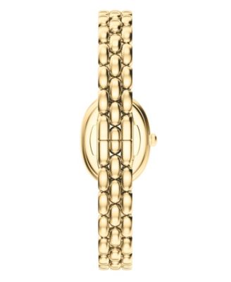 Women's Quartz Two-Hand Gold Stainless Steel Watch, 28mm