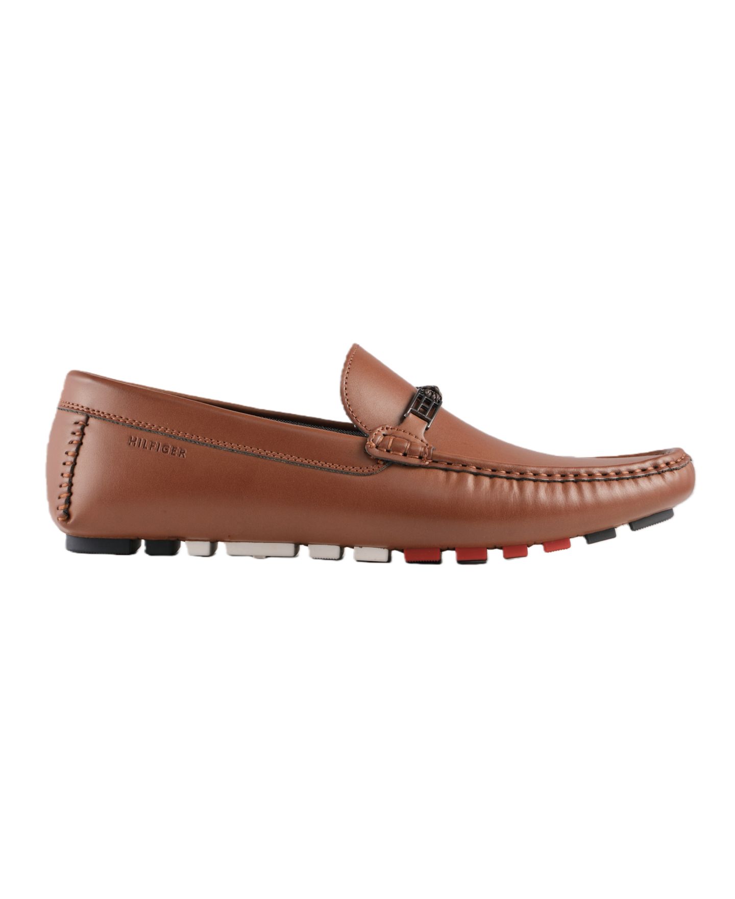 Мужские туфли Tommy Hilfiger Delshler Slip-On Driving, цвет: Коньячный — фото 2