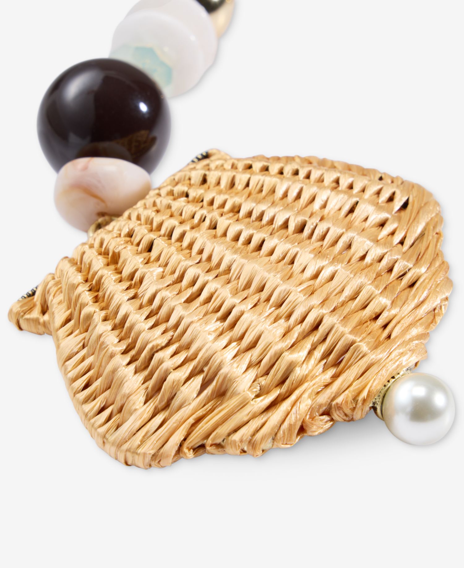 Crafted Shell Bag Charm