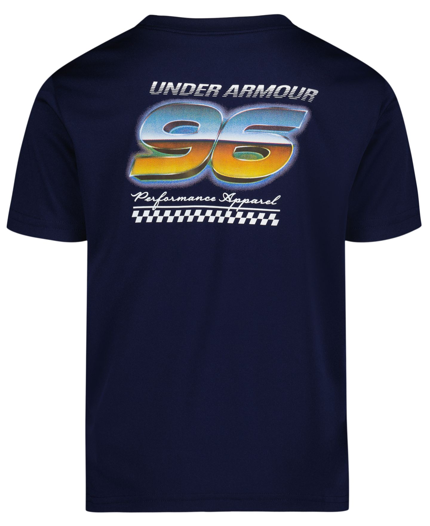 Футболка Under Armour Tech Racer Burst Short-Sleeve T-Shirt для мальчиков, цвет: Полуночный тёмно-синий — фото 2
