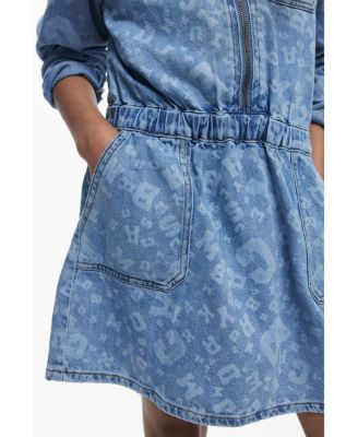 Girls Girls's DENIM COTTON DRESS