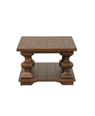 Liberty Furniture Industies Sedona Cocktail Table in Kona Brown