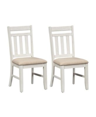 Liberty Furniture Industies Slat Back Side Chair (RTA)-Set of 2