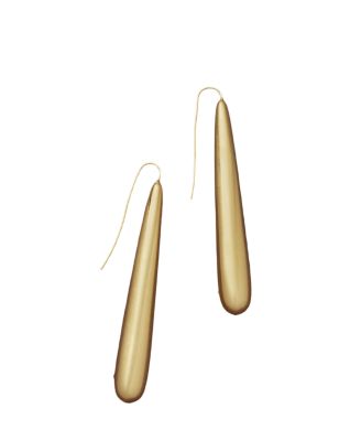 Donna Karan - Gold-Tone Oversized Threader Earrings