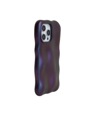 Matte Purple Bubbles iPhone 14 Pro Case