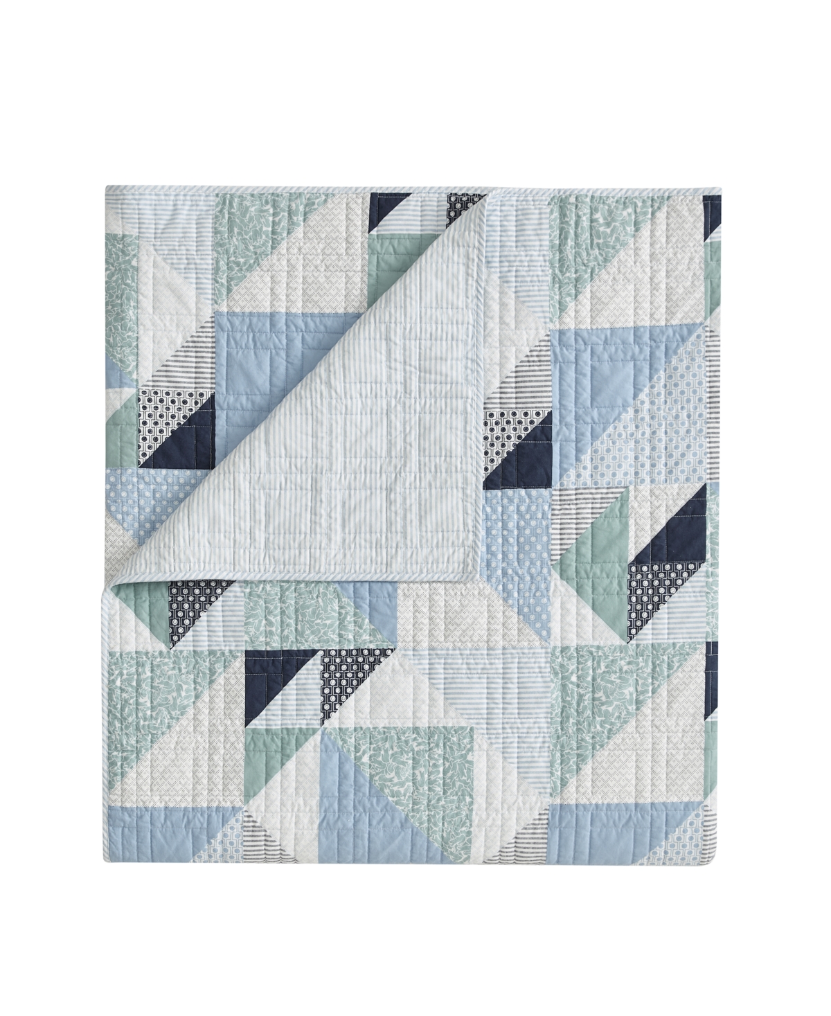 Lacoste Home Signature Cotton 3-Pc. Quilt Set