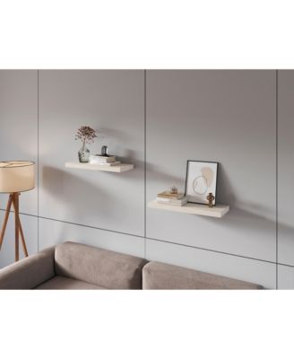 Iva Floating Shelf in Melamine