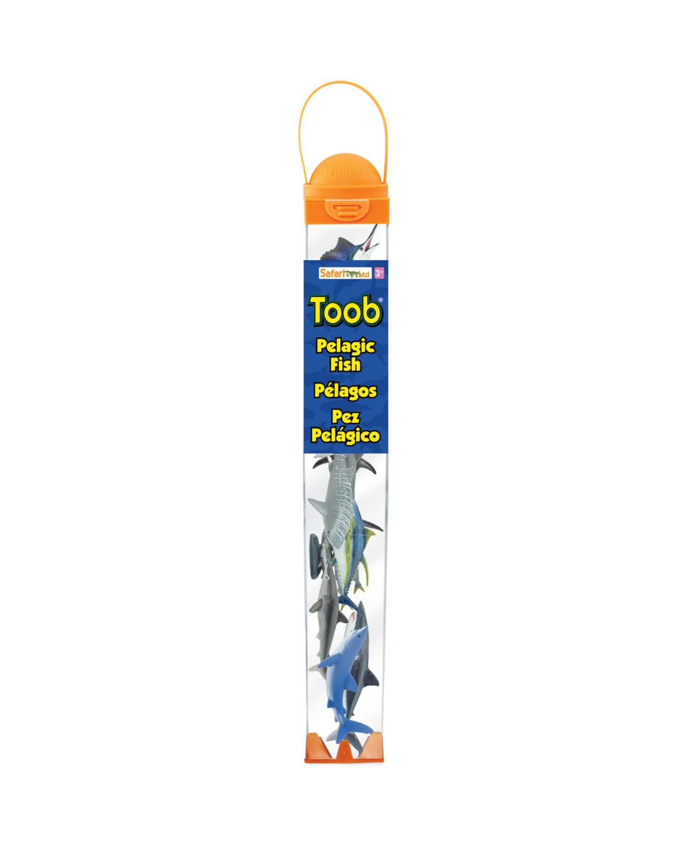 Детские фигурки Safari Ltd. Pelagic Fish Hand-Painted 10-Piece Figurine Set, Ages 3+ — фото 3