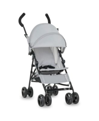 Toddler Rover Stroller: Lightweight, compact travel umbrella stroller. One-hand fold, lockable rear wheels, adjustable canopy, & 3-point harness.