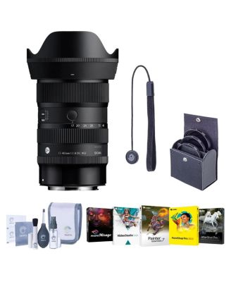 17-40mm f/1.8 DC Art Lens for Canon RF, Bundle with 67mm Filter Kit, PC Software Kit, Cap Keeper and Cleaning Kit