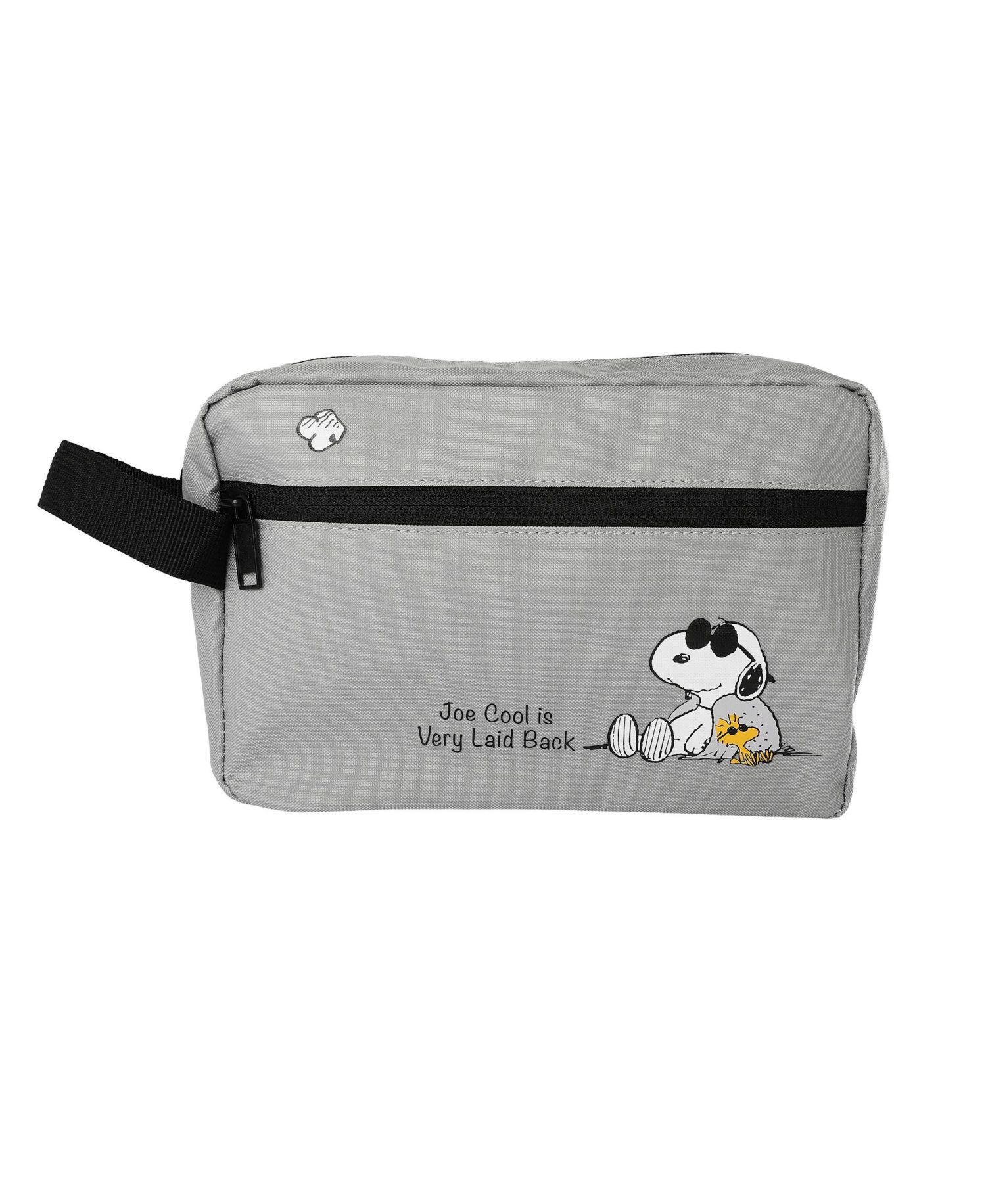 Snoopy and Woodstock Travel Bag for Toiletries Official License, Joe Cool Hygiene Travel Bag