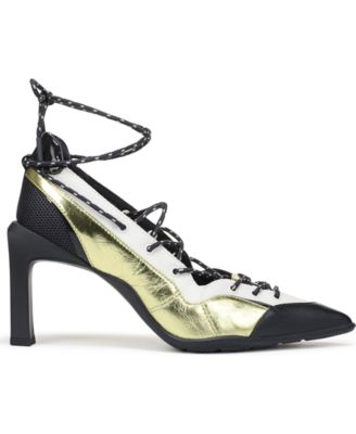 June Ambrose x Women's Zyra Lace-Up Sneaker Pumps 