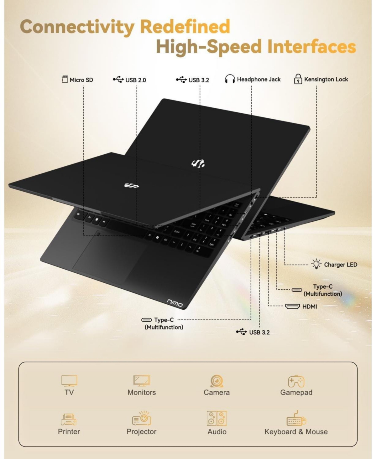Nimo 15.6" Light-Gaming-Laptop