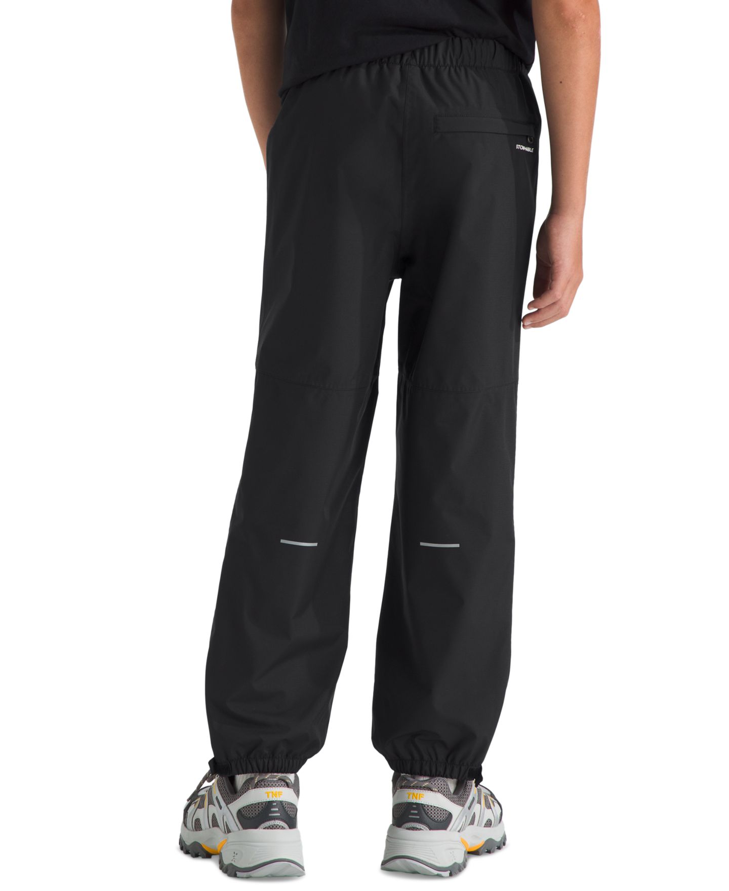 Детские дождевые брюки The North Face Antora на резинке, 6-16, цвет: Чёрный — фото 5
