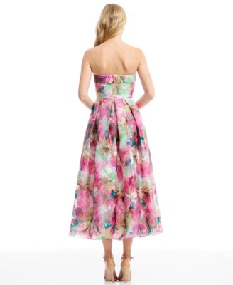 Women's Mika Strapless Floral Dress
