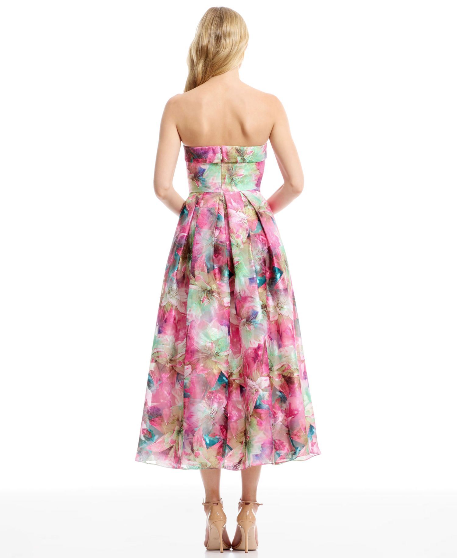 Women's Mika Strapless Floral Dress
