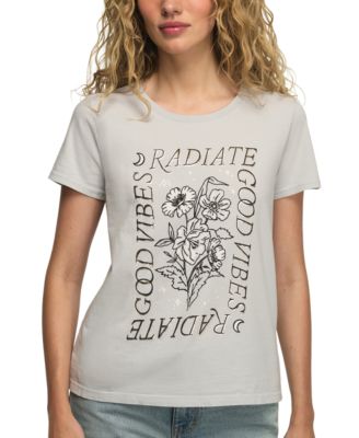 Women's Radiate Good Vibes Crew Neck T-Shirt