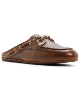 Women's Slim Boat Slip-On Mule Loafers 