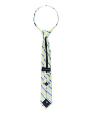Baby Boys' Falmouth Stripe Pre-Tied Zipper Tie