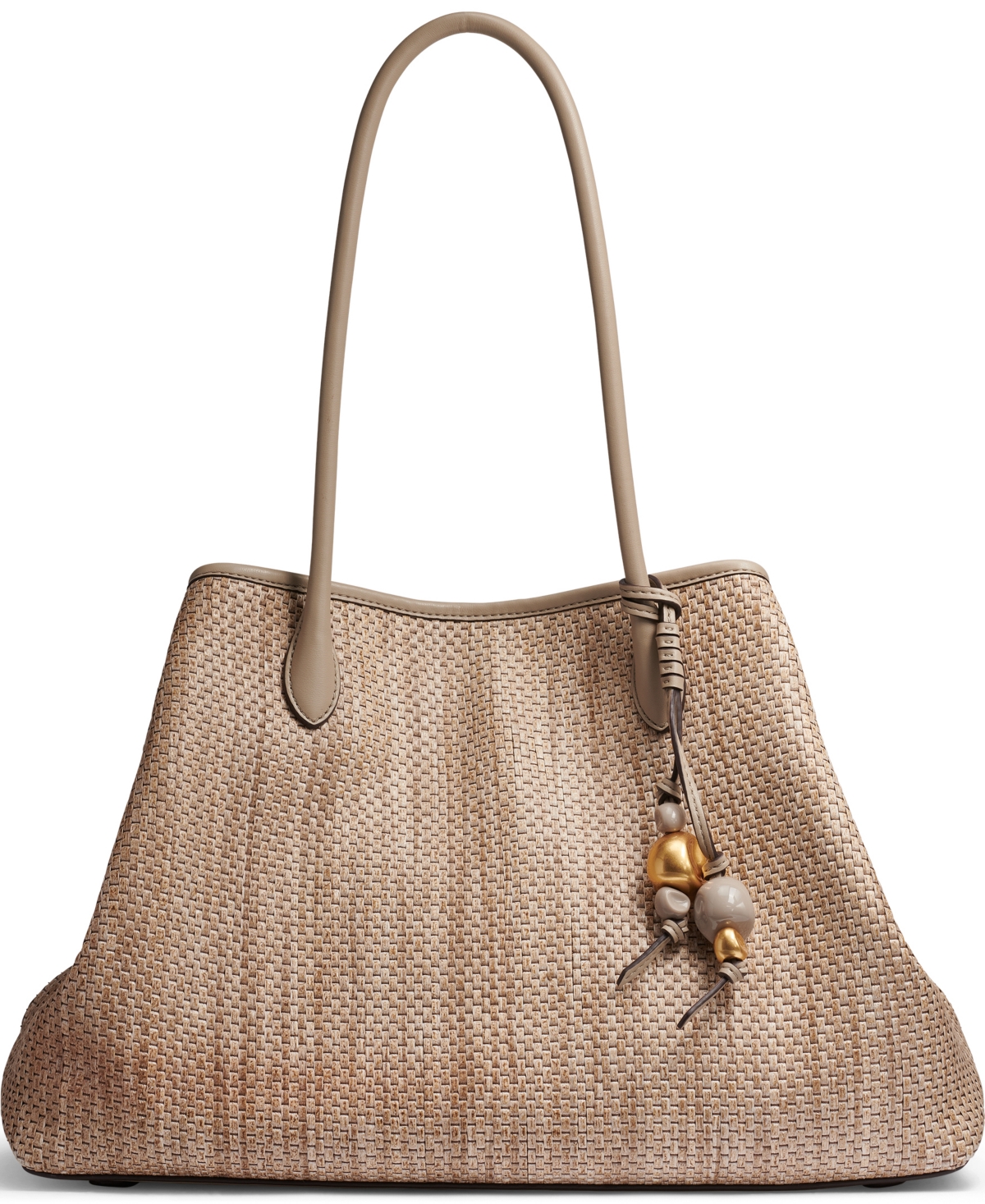 Donna Karan New York Weekend Woven Large Tote Bag