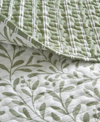 Darcy Print 3-Pc. Quilt Set, King