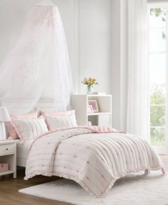 Liv Microfiber Down Alternative 3-Pc. Quilt Set, Full/Queen