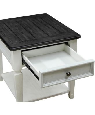 Industies, INC Allyson Park Drawer End Table in Wirebrushed
