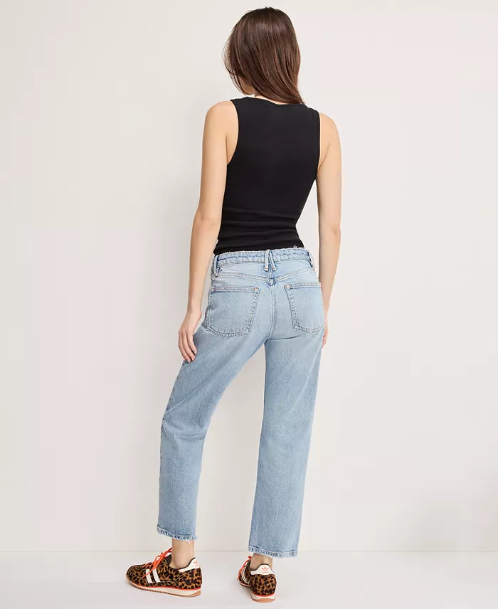 Women's VIntage Straight Ankle Jeans - thumbnail 4