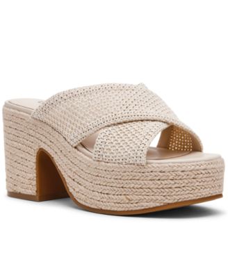 Women's Truthful Crossband Platform Sandals