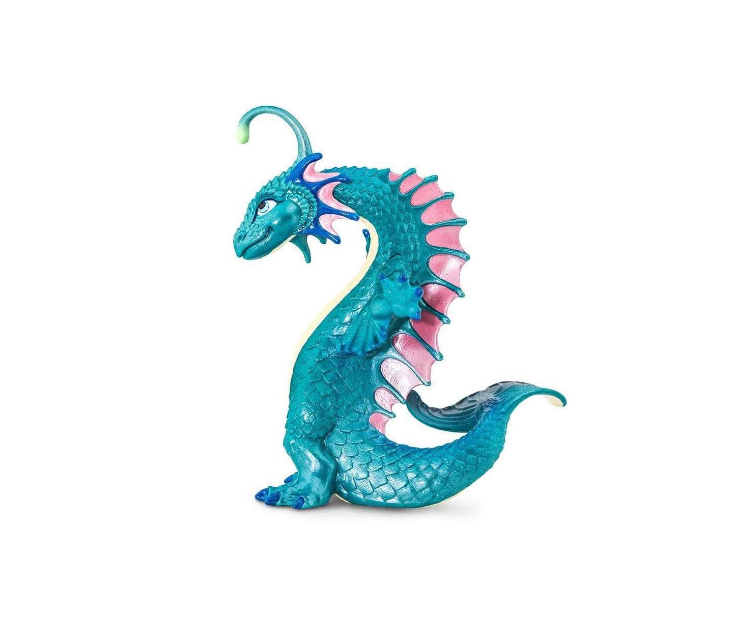 Детская фигурка Safari Ltd. Ocean Dragon 6" Glow-in-the-Dark Hand-Painted Figurine, Ages 4+ — фото 3