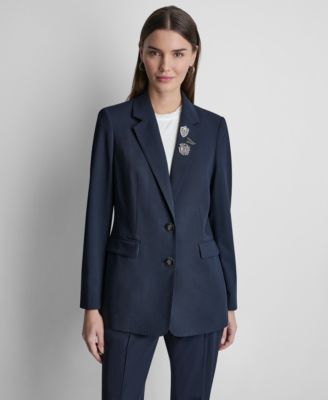 Women's Notch Lapel Collar Blazer