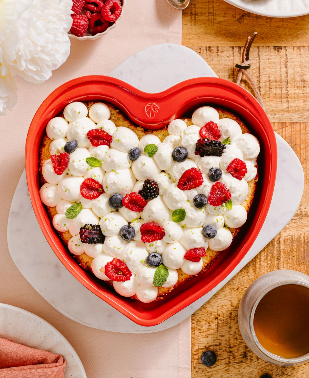 Peugeot Appolia Ceramic 10.25" Heart Baking Dish