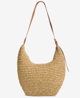 Straw Hobo Bag