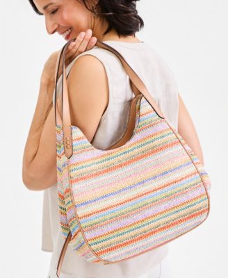 Classic Straw 4-Poster Tote