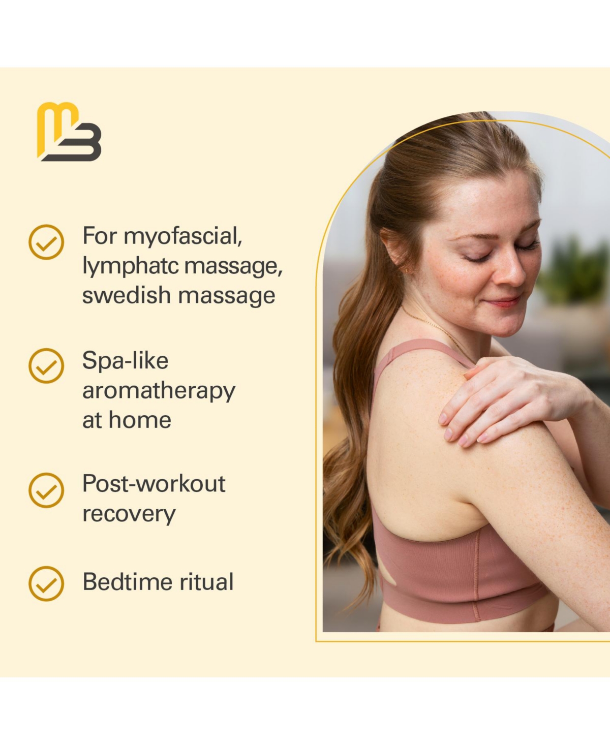 M3 Naturals - Ylang Ylang and Ginger Massage Lotion Infused with Collagen Stem Cell and Natural Essential Oils