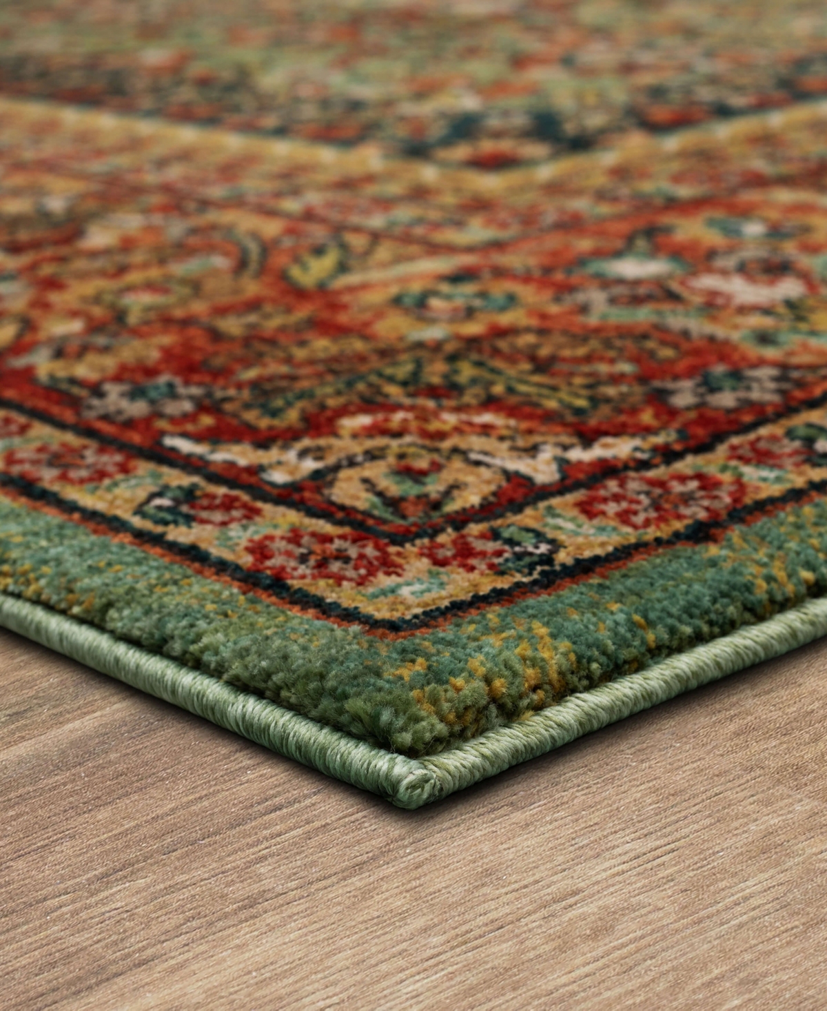 Closeout! Karastan Spice Market Tigris Aquamarine 9'6" x 12'11" Area Rug