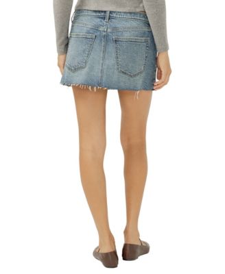Women's Denim Micro Skirt