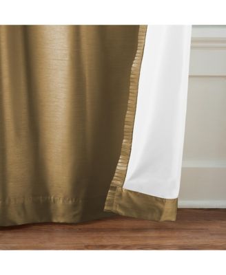 Versailles Faux Silk Blackout Window Curtain