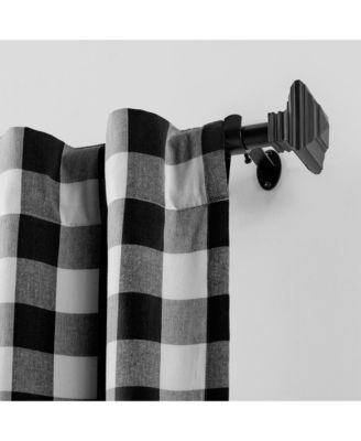 Farmhouse Buffalo Check Window Curtain