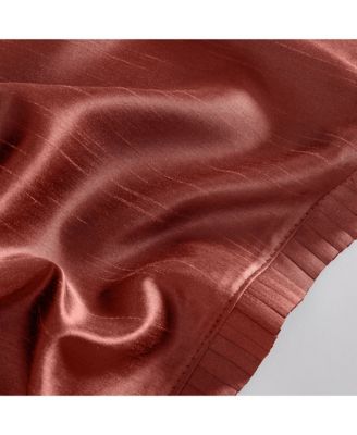 Versailles Faux Silk Blackout Window Curtain