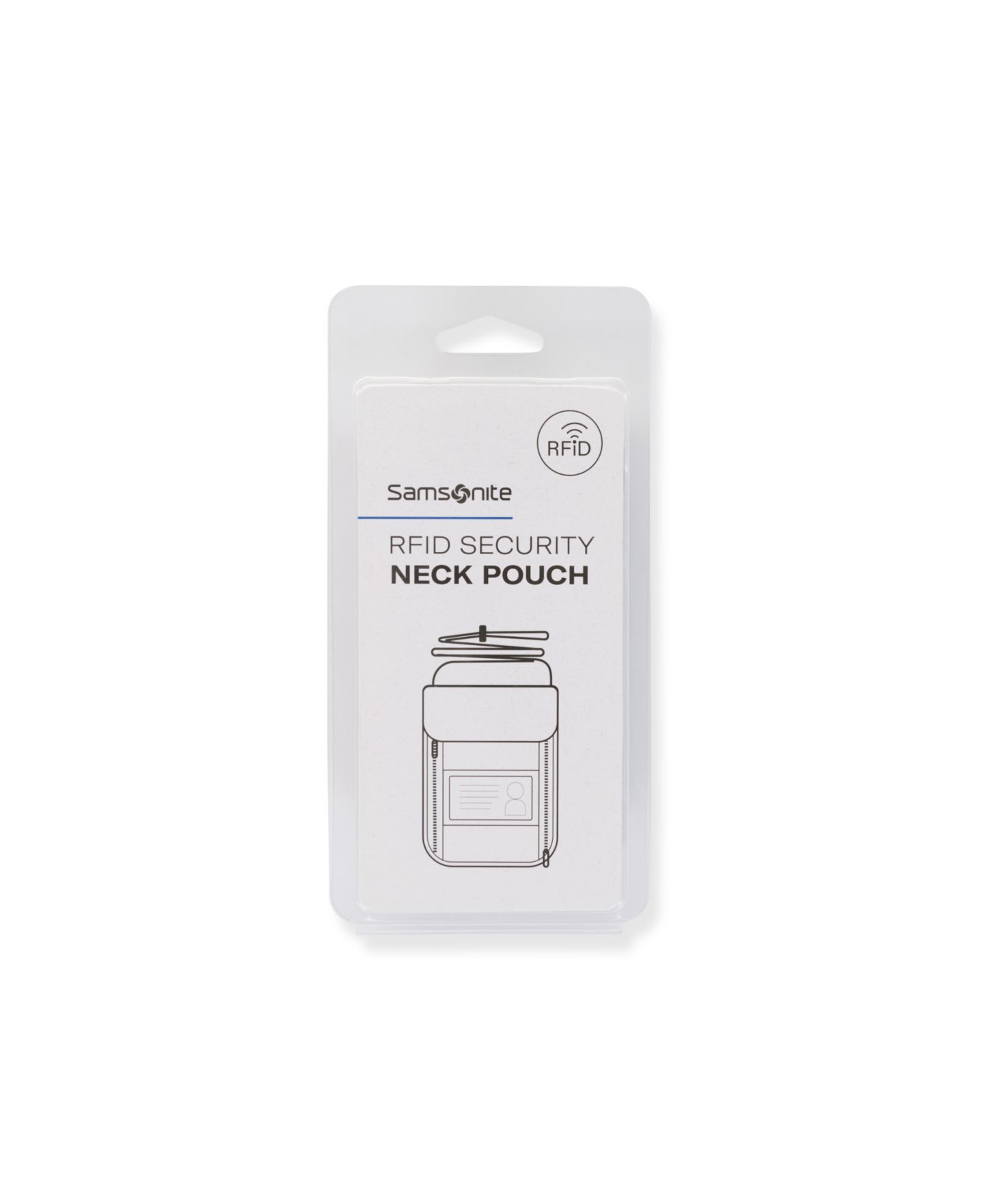 Сумка Samsonite RFID Neck Pouch, цвет: Чёрный — фото 3