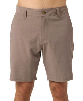 Men's Fixed Waist Regular-Fit Hybrid Shorts