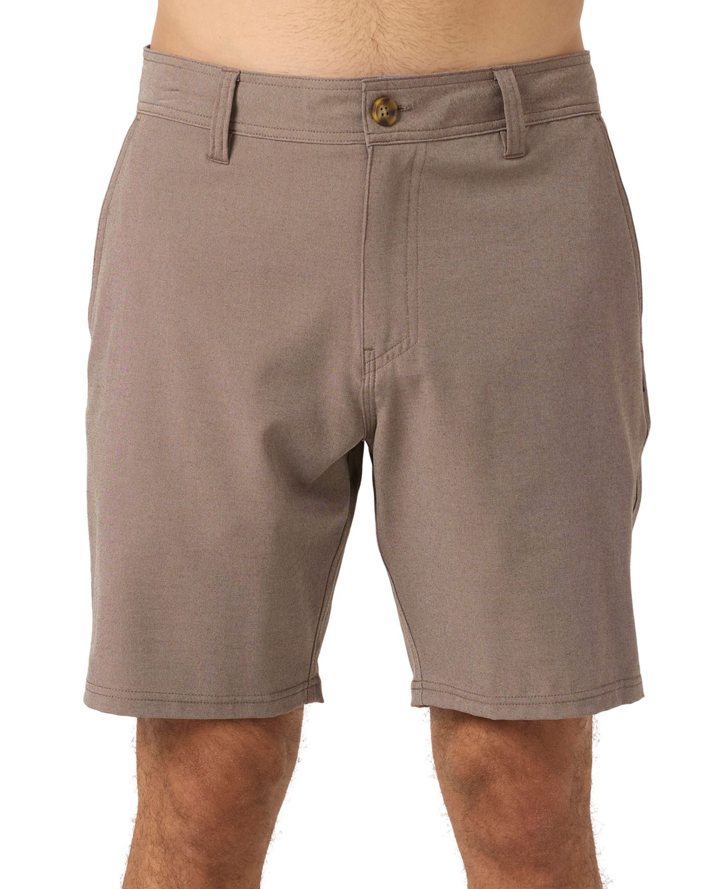 Мужские шорты O'Neill Fixed Waist Regular-Fit Hybrid, цвет: Коричневый — фото 1