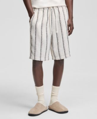 Men's Striped Relaxed 9" Pull-On Shorts