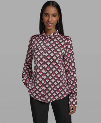 Women's Woven Collared Blouse